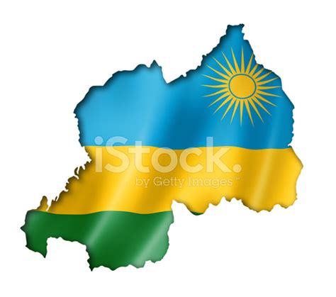 Rwanda Flag Map Stock Photo | Royalty-Free | FreeImages