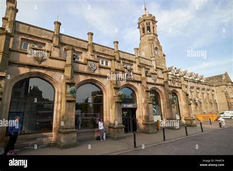 Carlisle railway train station Carlisle Cumbria England UK Stock Photo ...