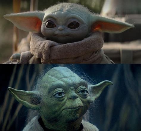 Baby Yoda - Old Yoda Blank Template - Imgflip