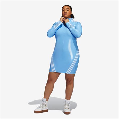 adidas Ivy Park Full Zip Latex Dress (Plus Size) - H18994 ...