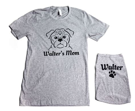 Personalized Matching Shirts (Owner & Dog) | Matching shirts, Dog mama, Dog match