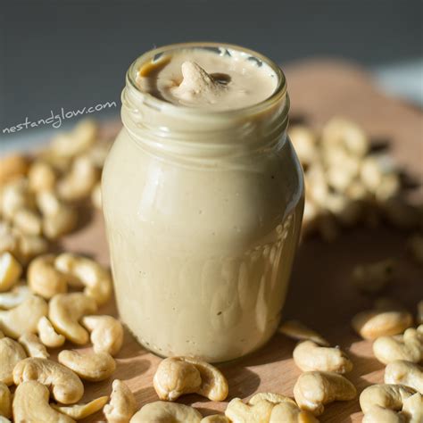 How to Make Raw Cashew Nut Butter – Nest and Glow