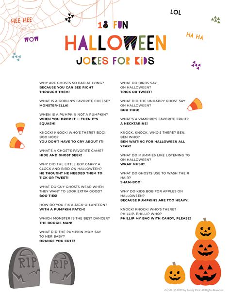 18 Fun Halloween Jokes for Kids - iMOM