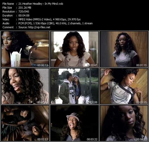 Heather Headley - In My Mind - Download Music Video Clip from VOB ...