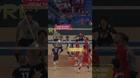 Japan TRICKEY blok 🫢#volleyball #haikyuu - YouTube