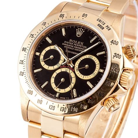 Rolex Daytona Black Dial 16528 Two Tone - Buy Authentic Rolex