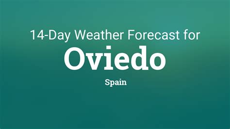 Oviedo, Spain 14 day weather forecast