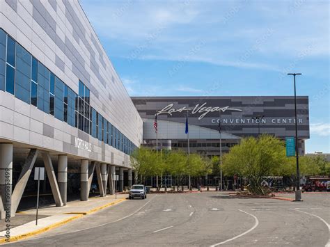 Las Vegas convention center building Stock Photo | Adobe Stock