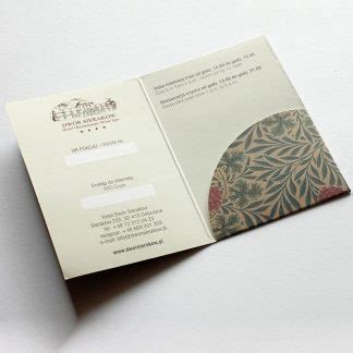 Hotel Key card holder (folder with pocket) 4+4 (CMYK) – Hotel printing supply