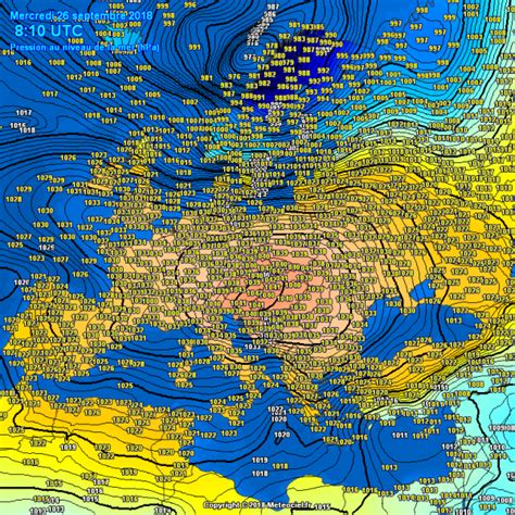 A record breaking high pressure system across central Europe today, Sept 26th » Severe Weather ...