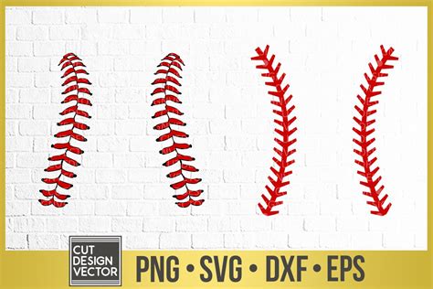 Baseball Stitches SVG (302129) | SVGs | Design Bundles