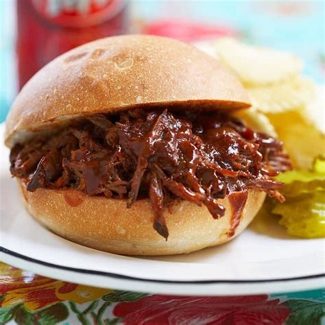 Slow-Cooker BBQ Shredded Beef Sandwiches | Cook's Country Recipe