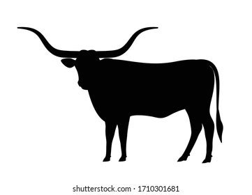 8,477 Longhorn silhouette Images, Stock Photos & Vectors | Shutterstock