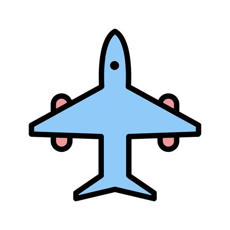 Vector Airplane Icon 420796 Vector Art at Vecteezy