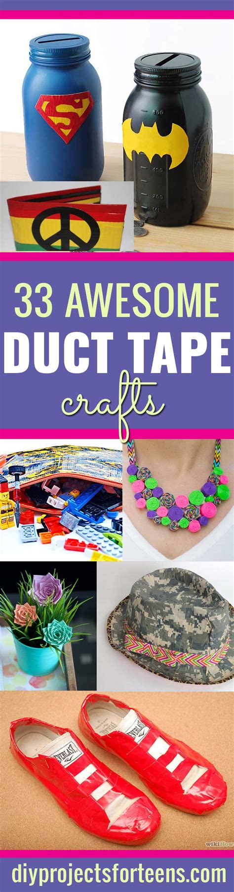 33 Awesome DIY Duct Tape Projects and Crafts