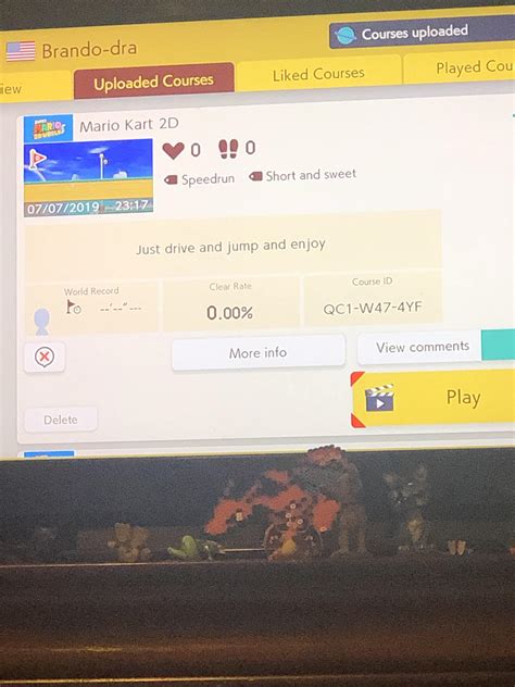 try my Mario Kart level! : r/MarioMaker2LevelShare