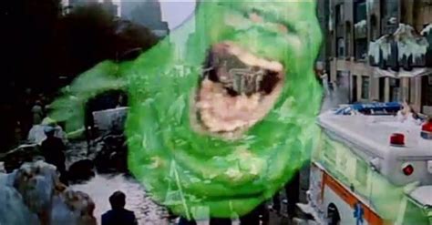 Was There a Scene Featuring Slimer Cut From the End of Ghostbusters II?