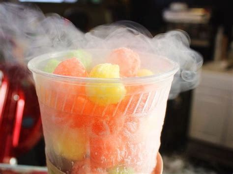 Liquid Nitrogen Mall Snacks | Dragon breath dessert, Food, Dragons breath