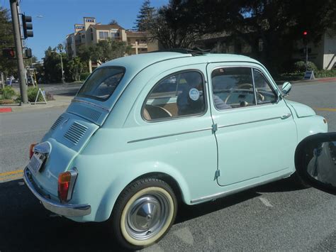 baby blue | Vintage right-hand drive Fiat 500 with canvas su… | Flickr