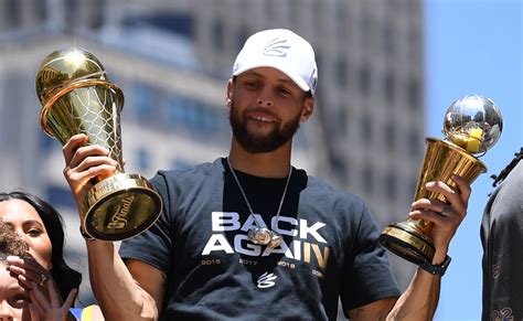 Watch Steph Curry party with NBA Finals MVP trophy as Warriors star ...