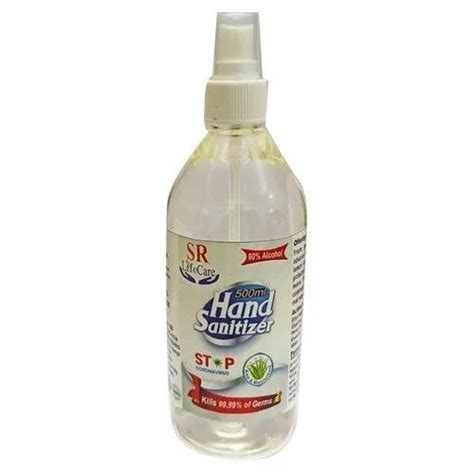 500 Ml Hand Sanitizer Spray at Rs 90 | Sanitizer Spray in Barrackpore ...