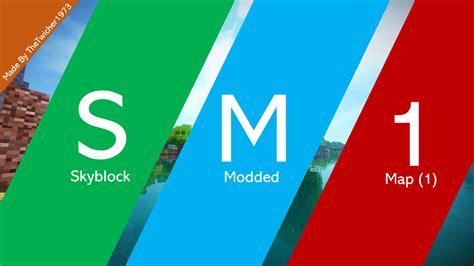 Skyblock Modded Map (Available) Minecraft Map