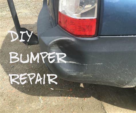 DIY Bumper Repair : 4 Steps (with Pictures) - Instructables