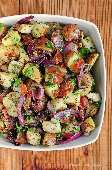 Texas Style New Potato Salad Recipe | She Wears Many Hats