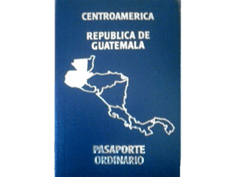 Passport of the Republic of Guatemala transparent PNG - StickPNG