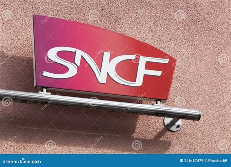 SNCF Logo On A Wall Editorial Photo | CartoonDealer.com #246457479