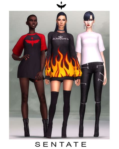 The sims 3 cc clothing pack - sapjeback