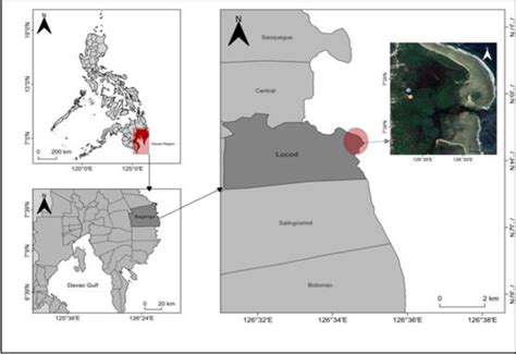 Map of study area in Barangay Lucod, Baganga, Davao Oriental... | Download Scientific Diagram