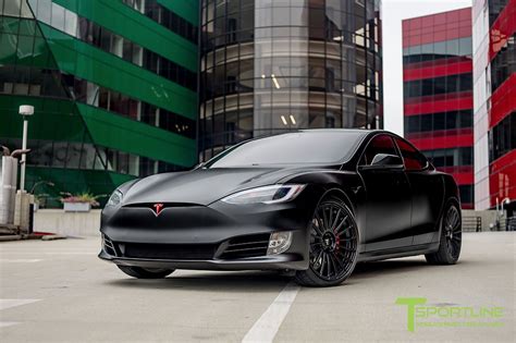 TS118 21" Tesla Model S Wheel (Set of 4) | Tesla model s, Tesla model s black, Matte black wrap