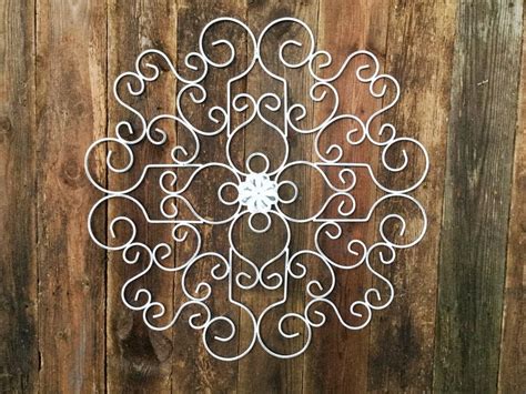 Wall Decor Metal Wall Scroll Iron Wall Scroll Metal | Etsy