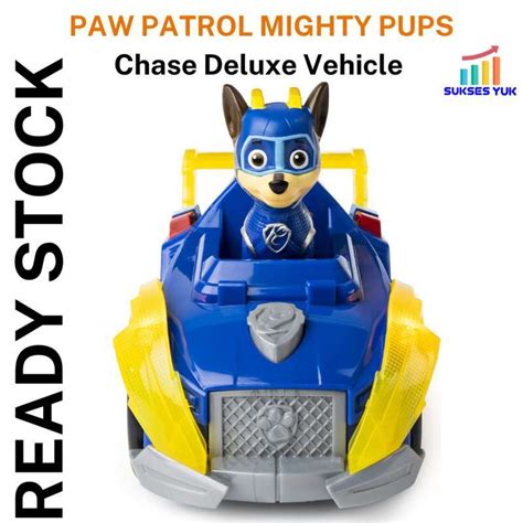 Jual Mainan PAW PATROL MIGHTY PUPS CHASE DELUXE VEHICLE di Seller Main ...