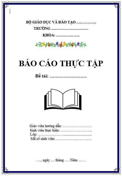 Những mẫu bìa báo cáo file Word chuyên nghiệp, ấn tượng - 1020 | ViệcLàmVui.Com