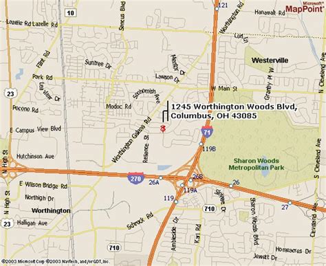 OMAC Schools - Worthington - Map