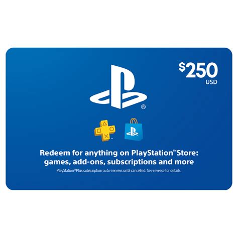 PlayStation Store $250 eGift Card [Digital] - Walmart.com