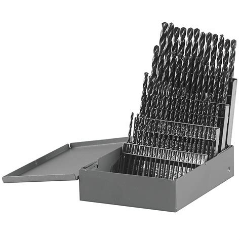 Bosch 60-Piece Metal Index Black Oxide Drill Bit Set | The Home Depot ...