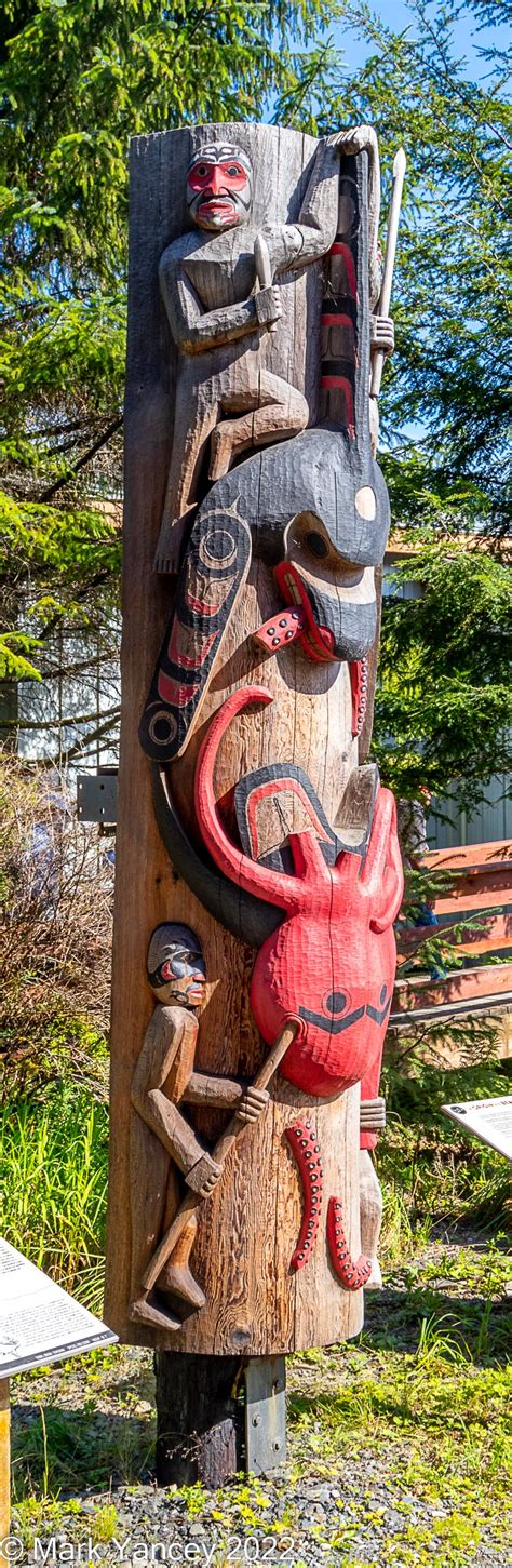 Ketchikan Totem Poles - Mark Yancey Photo