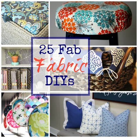 25 Fabulous Fabric DIY Projects to Try | The Happy Housie