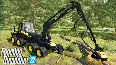 FARMING SIMULATOR 22 LOGGING IS ABSOLUTELY AMAZING - IT REALLY IS THIS ...