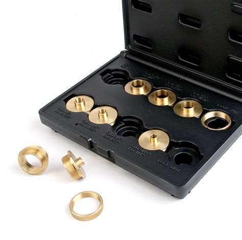 Brass Router Guide Bushings for Template Work — 3x3 Custom