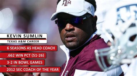 Texas A&M Head Football Coach Kevin Sumlin Fired