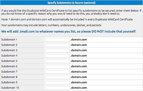 Combining Wildcard Certificates And SANs | DigiCert.com