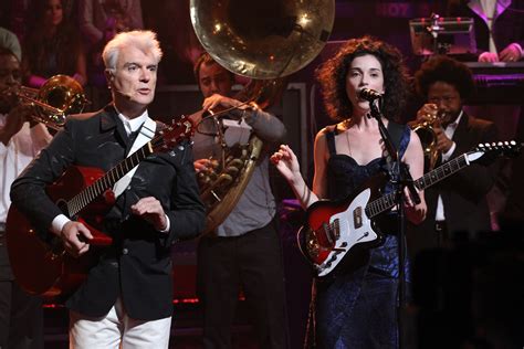 Watch David Byrne & St. Vincent Play Fallon - Stereogum