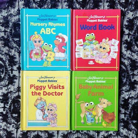 Muppet Babies Lot of 4 Books by Jim Henson, Hardcover | Pangobooks