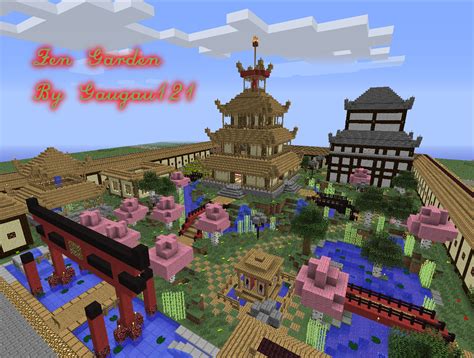 Minecraft Japanese Garden