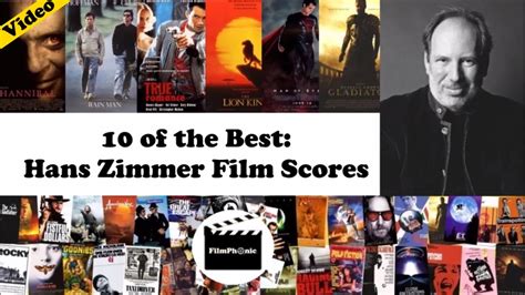 10 of the Best: Hans Zimmer Film Scores Chords - Chordify