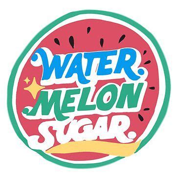 "Twinkling watermelon watermelonsugar" Sticker for Sale by vyascreations in 2024 | Watermelon ...